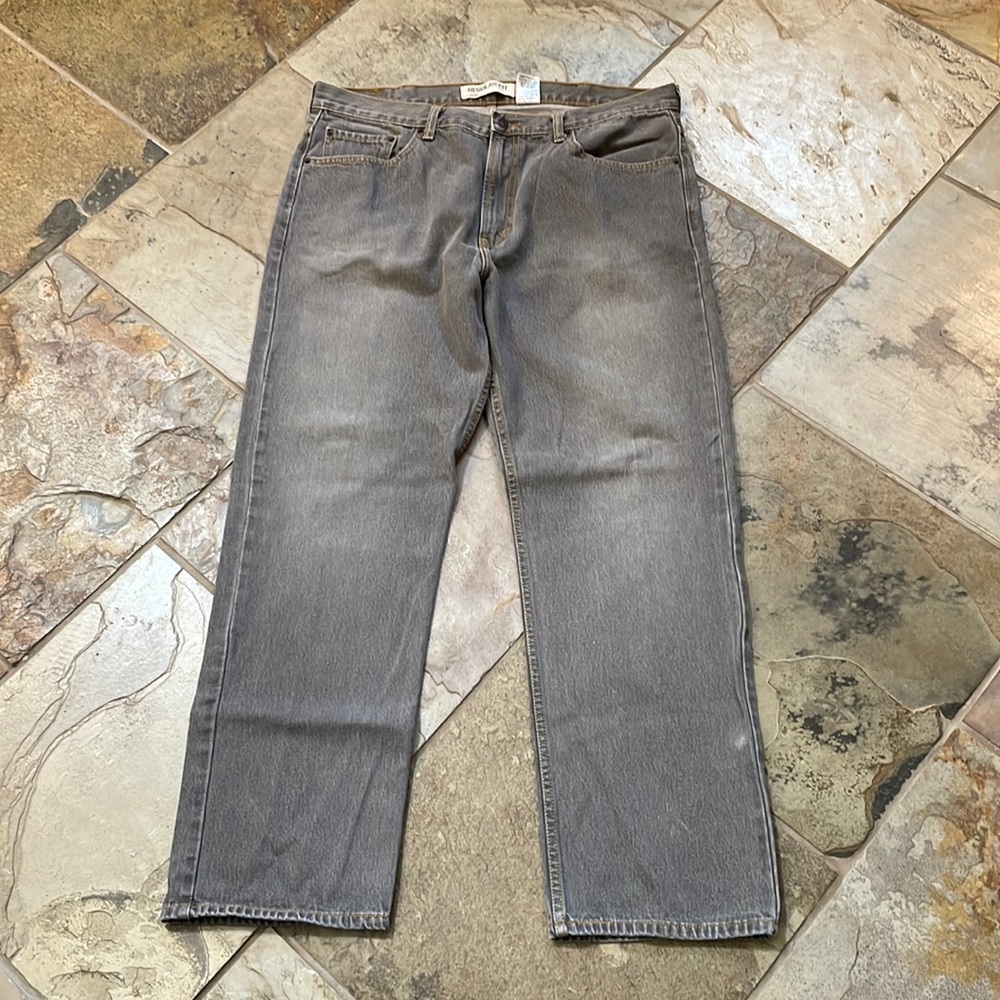 Levi’s 505 Regular Fit All Cotton Light Wash Blue Jeans High Rise Size 40/32